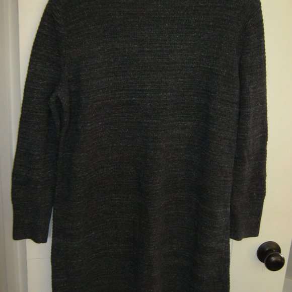 Heathered Navy Gap Tunic Sweater - Picture 3 of 4